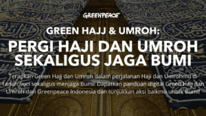 Pergi haji dan umroh sekaligus jaga bumi mulai dari Rp 15.000